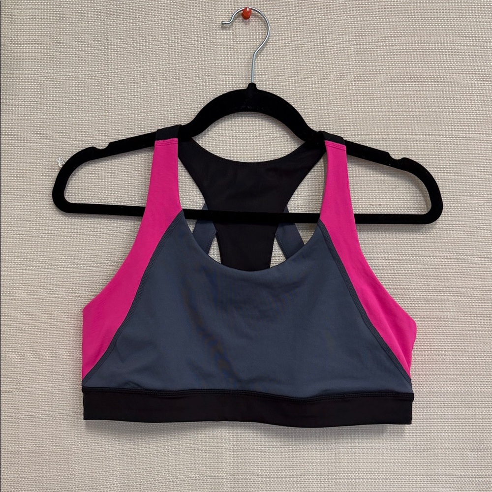 Avia Pink and Gray Sports Bra